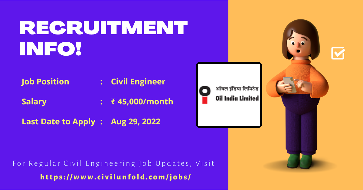 Civil Engineers Recruitment 2022 – OIL